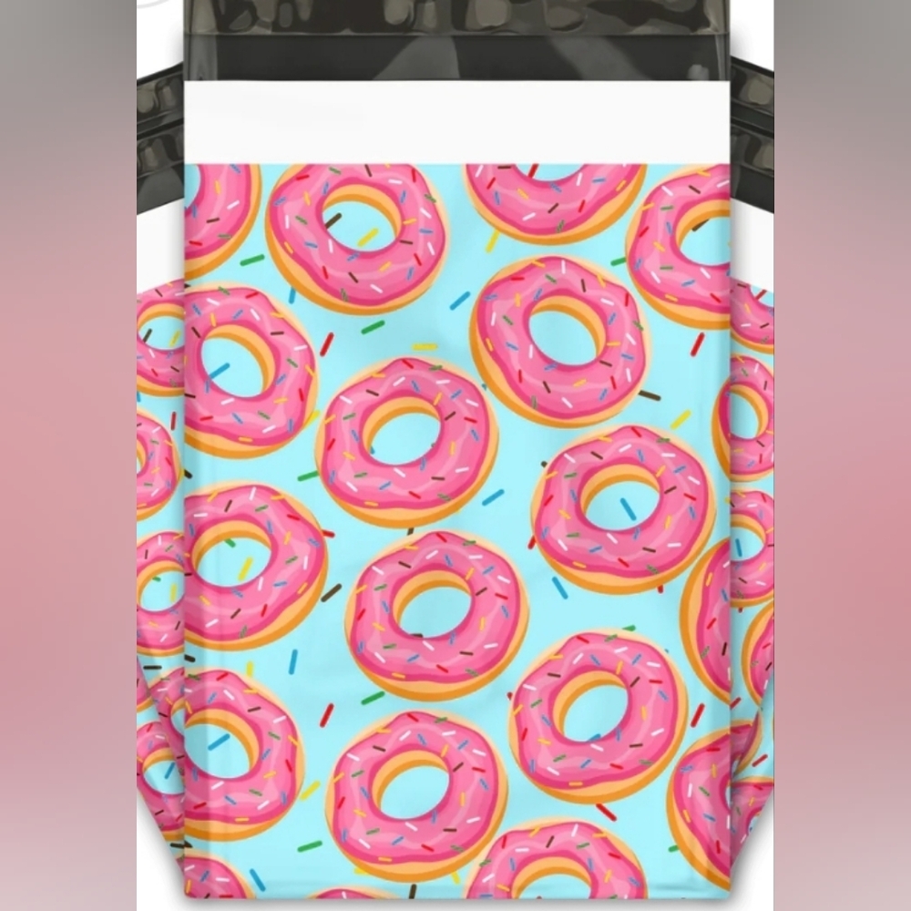 Set of 30 6x9 Donut Poly Mailers